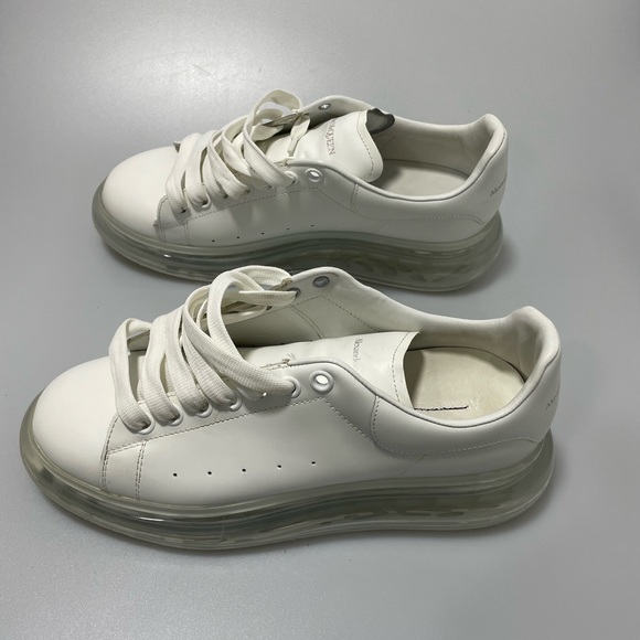 Alexander McQueen Transparent Sole Oversized Sneakers Mens EU 42/ US 9 $750. - Picture 5 of 16